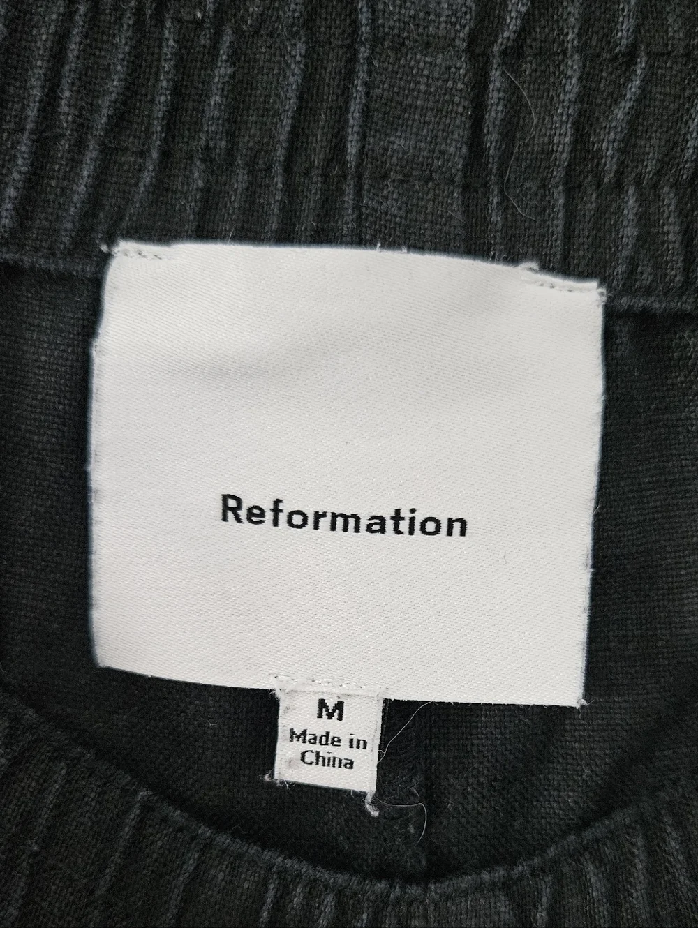 Reformation Fernando Linen Wide Leg Pant - Picture 3 of 7